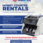 money counter rental machine Zimbabwe Harare cash counting