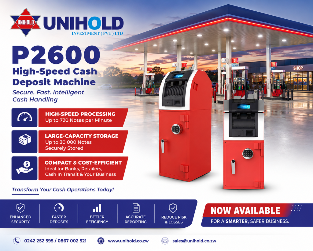 P2600 smart cash deposit machine for fuel station cash handling