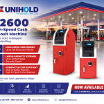 P2600 smart cash deposit machine for fuel station cash handling